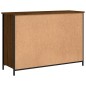 vidaXL Sideboard Braun Eichen-Optik 100x35x70 cm Holzwerkstoff vidaXL Sideboard Braun Eichen-Optik 100x35x70 cm Holzwerkstoff