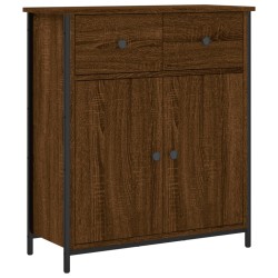 vidaXL Sideboard Braun Eichen-Optik 70x30x80 cm Holzwerkstoff