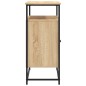 vidaXL Sideboard Sonoma-Eiche 100x35x80 cm Holzwerkstoff vidaXL Sideboard Sonoma-Eiche 100x35x80 cm Holzwerkstoff