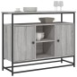 vidaXL Sideboard Grau Sonoma 100x35x80 cm Holzwerkstoff vidaXL Sideboard Grau Sonoma 100x35x80 cm Holzwerkstoff