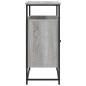 vidaXL Sideboard Grau Sonoma 100x35x80 cm Holzwerkstoff vidaXL Sideboard Grau Sonoma 100x35x80 cm Holzwerkstoff