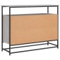 vidaXL Sideboard Grau Sonoma 100x35x80 cm Holzwerkstoff vidaXL Sideboard Grau Sonoma 100x35x80 cm Holzwerkstoff