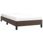vidaXL Bettgestell Braun 80x200 cm Kunstleder vidaXL Bettgestell Braun 80x200 cm Kunstleder