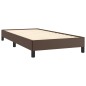 vidaXL Bettgestell Braun 80x200 cm Kunstleder vidaXL Bettgestell Braun 80x200 cm Kunstleder