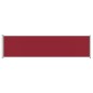 vidaXL Ausziehbare Seitenmarkise 600x160 cm Rot vidaXL Ausziehbare Seitenmarkise 600x160 cm Rot
