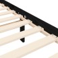 vidaXL Massivholzbett mit Kopfteil Schwarz 100x200 cm vidaXL Massivholzbett mit Kopfteil Schwarz 100x200 cm