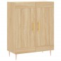 Highboard Sonoma-Eiche 69,5x34x180 cm Holzwerkstoff Highboard Sonoma-Eiche 69,5x34x180 cm Holzwerkstoff