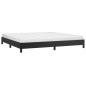 vidaXL Bettgestell Schwarz 200x200 cm Kunstleder vidaXL Bettgestell Schwarz 200x200 cm Kunstleder