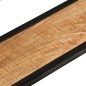 vidaXL Wandregale 2 Stk. 110x17x17 cm Massivholz Mango und Eisen vidaXL Wandregale 2 Stk. 110x17x17 cm Massivholz Mango und Eisen