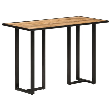 vidaXL Esstisch 110x55x75,5 cm Massivholz Mango