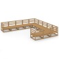 vidaXL 11-tlg. Garten-Lounge-Set Massivholz Kiefer vidaXL 11-tlg. Garten-Lounge-Set Massivholz Kiefer