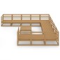 vidaXL 12-tlg. Garten-Lounge-Set Massivholz Kiefer vidaXL 12-tlg. Garten-Lounge-Set Massivholz Kiefer