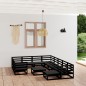 vidaXL 12-tlg. Garten-Lounge-Set Massivholz Kiefer vidaXL 12-tlg. Garten-Lounge-Set Massivholz Kiefer