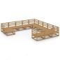 vidaXL 12-tlg. Garten-Lounge-Set Massivholz Kiefer vidaXL 12-tlg. Garten-Lounge-Set Massivholz Kiefer
