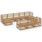 vidaXL 10-tlg. Garten-Lounge-Set Massivholz Kiefer vidaXL 10-tlg. Garten-Lounge-Set Massivholz Kiefer
