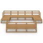 vidaXL 10-tlg. Garten-Lounge-Set Massivholz Kiefer vidaXL 10-tlg. Garten-Lounge-Set Massivholz Kiefer