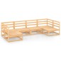 vidaXL 6-tlg. Garten-Lounge-Set Massivholz Kiefer vidaXL 6-tlg. Garten-Lounge-Set Massivholz Kiefer