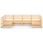 vidaXL 6-tlg. Garten-Lounge-Set Massivholz Kiefer vidaXL 6-tlg. Garten-Lounge-Set Massivholz Kiefer