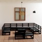 vidaXL 12-tlg. Garten-Lounge-Set Massivholz Kiefer vidaXL 12-tlg. Garten-Lounge-Set Massivholz Kiefer