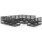 vidaXL 12-tlg. Garten-Lounge-Set Massivholz Kiefer vidaXL 12-tlg. Garten-Lounge-Set Massivholz Kiefer