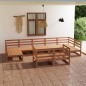 vidaXL 9-tlg. Garten-Lounge-Set Massivholz Kiefer vidaXL 9-tlg. Garten-Lounge-Set Massivholz Kiefer