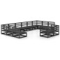 vidaXL 12-tlg. Garten-Lounge-Set Massivholz Kiefer vidaXL 12-tlg. Garten-Lounge-Set Massivholz Kiefer