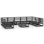 vidaXL 10-tlg. Garten-Lounge-Set Massivholz Kiefer vidaXL 10-tlg. Garten-Lounge-Set Massivholz Kiefer