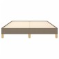 Bettgestell Taupe 140x200 cm Stoff Bettgestell Taupe 140x200 cm Stoff
