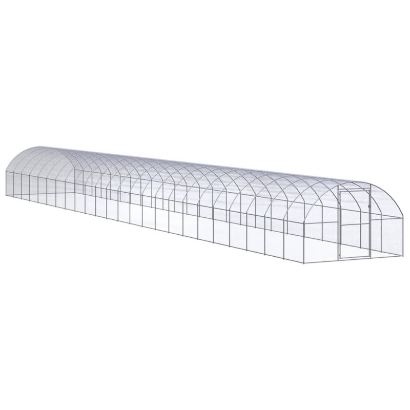 vidaXL Outdoor-Hühnerstall 3x24x2 m Verzinkter Stahl vidaXL Outdoor-Hühnerstall 3x24x2 m Verzinkter Stahl