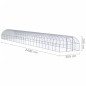 vidaXL Outdoor-Hühnerstall 3x24x2 m Verzinkter Stahl vidaXL Outdoor-Hühnerstall 3x24x2 m Verzinkter Stahl
