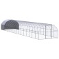 vidaXL Outdoor-Hühnerstall 3x16x2 m Verzinkter Stahl vidaXL Outdoor-Hühnerstall 3x16x2 m Verzinkter Stahl