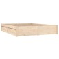 vidaXL Bett mit Schubladen 140x190 cm vidaXL Bett mit Schubladen 140x190 cm
