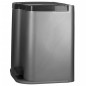 Curver Duo Tretmülleimer Deco 15L mit 6L Inneneimern Hellgrau Curver Duo Tretmülleimer Deco 15L mit 6L Inneneimern Hellgrau