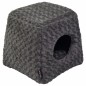 Jack and Vanilla Kuschelhöhle Softy S 40x40x39 cm Rosette Grau Jack and Vanilla Kuschelhöhle Softy S 40x40x39 cm Rosette Grau