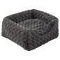 Jack and Vanilla Kuschelhöhle Softy S 40x40x39 cm Rosette Grau Jack and Vanilla Kuschelhöhle Softy S 40x40x39 cm Rosette Grau