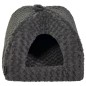 Jack and Vanilla Haustier-Iglu Softy S 50x50x50 cm Rosette Grau Jack and Vanilla Haustier-Iglu Softy S 50x50x50 cm Rosette Grau