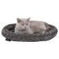 Jack and Vanilla Haustierkorb Softy XS 45x40x7 cm Rosette Grau Jack and Vanilla Haustierkorb Softy XS 45x40x7 cm Rosette Grau