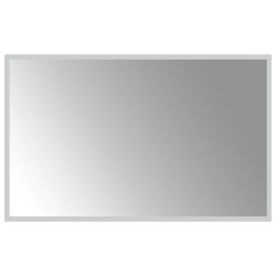 vidaXL LED-Badspiegel 80x50 cm