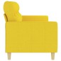 vidaXL 3-Sitzer-Sofa Hellgelb 180 cm Stoff vidaXL 3-Sitzer-Sofa Hellgelb 180 cm Stoff