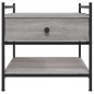 vidaXL Couchtisch Grau Sonoma 50x50x50 cm Holzwerkstoff vidaXL Couchtisch Grau Sonoma 50x50x50 cm Holzwerkstoff
