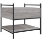vidaXL Couchtisch Grau Sonoma 50x50x50 cm Holzwerkstoff vidaXL Couchtisch Grau Sonoma 50x50x50 cm Holzwerkstoff