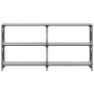 vidaXL Konsolentisch Grau Sonoma 200x28x80,5 cm Holzwerkstoff vidaXL Konsolentisch Grau Sonoma 200x28x80,5 cm Holzwerkstoff