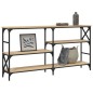 vidaXL Konsolentisch Sonoma-Eiche 150x29x76,5 cm Holzwerkstoff vidaXL Konsolentisch Sonoma-Eiche 150x29x76,5 cm Holzwerkstoff