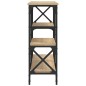 vidaXL Konsolentisch Sonoma-Eiche 150x29x76,5 cm Holzwerkstoff vidaXL Konsolentisch Sonoma-Eiche 150x29x76,5 cm Holzwerkstoff