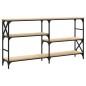 vidaXL Konsolentisch Sonoma-Eiche 150x29x76,5 cm Holzwerkstoff vidaXL Konsolentisch Sonoma-Eiche 150x29x76,5 cm Holzwerkstoff