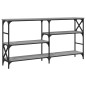 vidaXL Konsolentisch Grau Sonoma 150x29x76,5 cm Holzwerkstoff vidaXL Konsolentisch Grau Sonoma 150x29x76,5 cm Holzwerkstoff