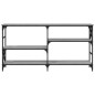 vidaXL Konsolentisch Grau Sonoma 150x29x76,5 cm Holzwerkstoff vidaXL Konsolentisch Grau Sonoma 150x29x76,5 cm Holzwerkstoff