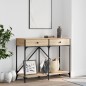 vidaXL Konsolentisch Sonoma-Eiche 100x39x78,5 cm Holzwerkstoff vidaXL Konsolentisch Sonoma-Eiche 100x39x78,5 cm Holzwerkstoff