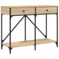vidaXL Konsolentisch Sonoma-Eiche 100x39x78,5 cm Holzwerkstoff vidaXL Konsolentisch Sonoma-Eiche 100x39x78,5 cm Holzwerkstoff