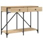 vidaXL Konsolentisch Sonoma-Eiche 100x39x78,5 cm Holzwerkstoff vidaXL Konsolentisch Sonoma-Eiche 100x39x78,5 cm Holzwerkstoff
